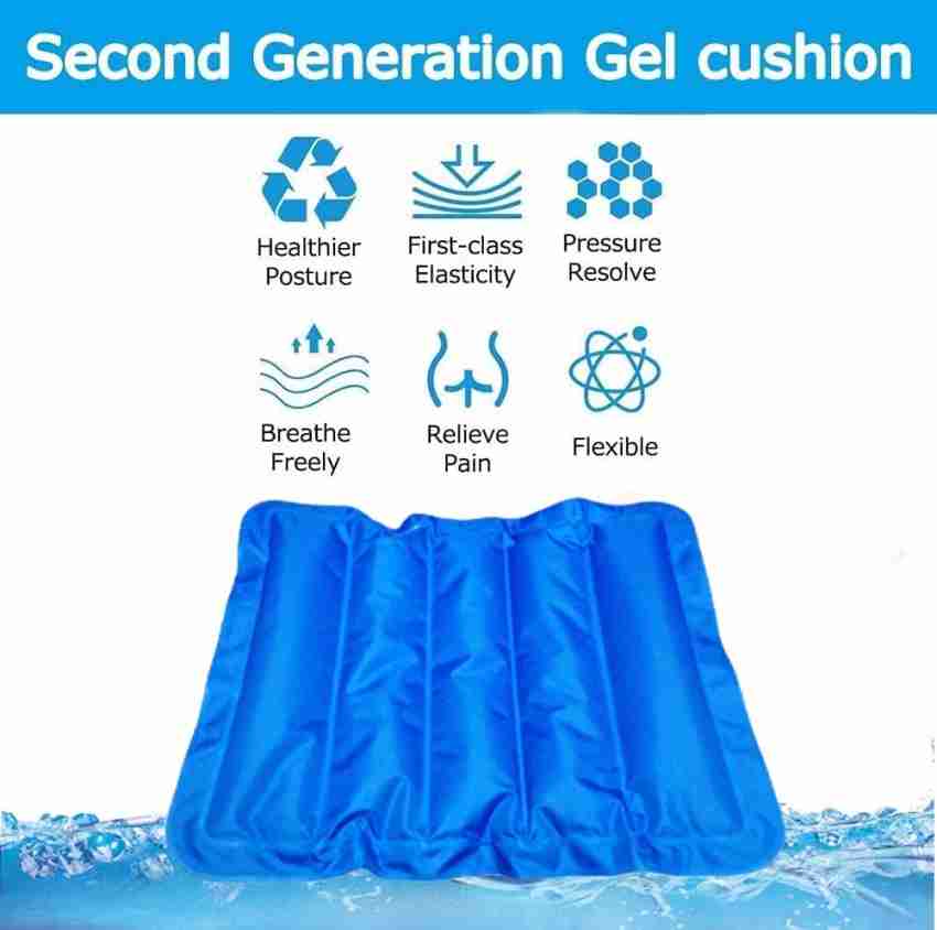 2pcs Inflatable Seat Cushion, Portable Chair Cushion Air Seat Pad