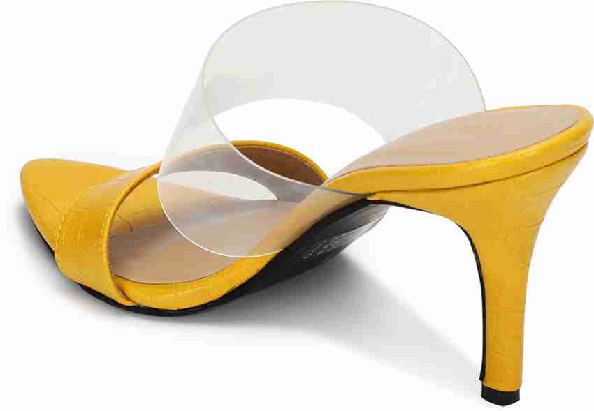 Yellow heels forever 21 2025