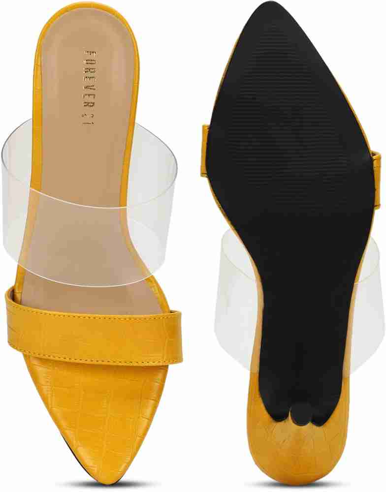 Yellow heels sales forever 21