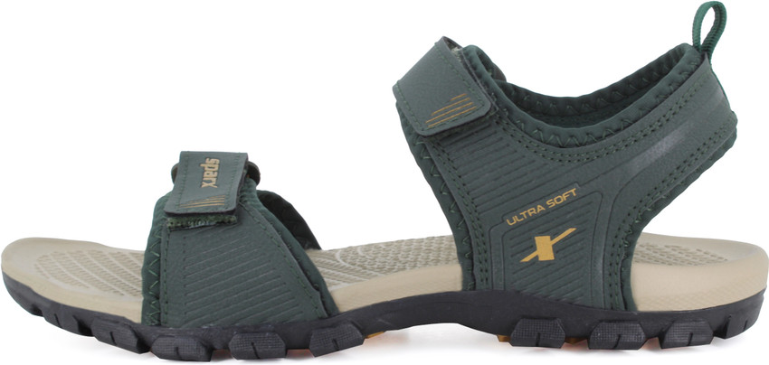Sparx green sandals clearance