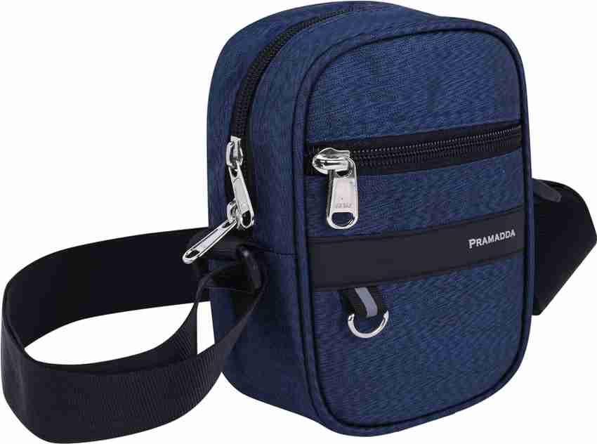 Pramadda Pure Luxury Blue Sling Bag Stylish Casual EDC Sling