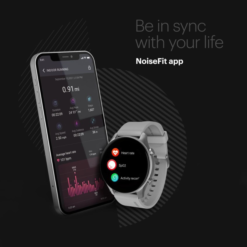 Noise Evolve 2 AMOLED with 42mm Dial Size Smartwatch Price in