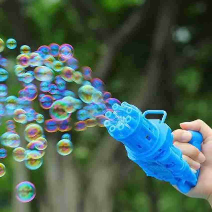 Toy Gun Blows Bubbles, Electric Bubble Gun Toys