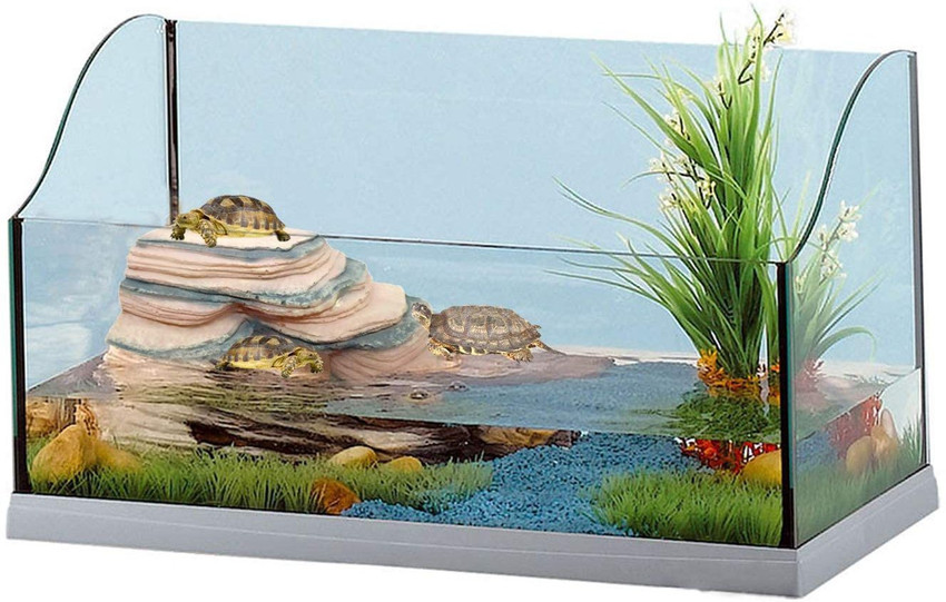Turtle aquarium decorations outlet