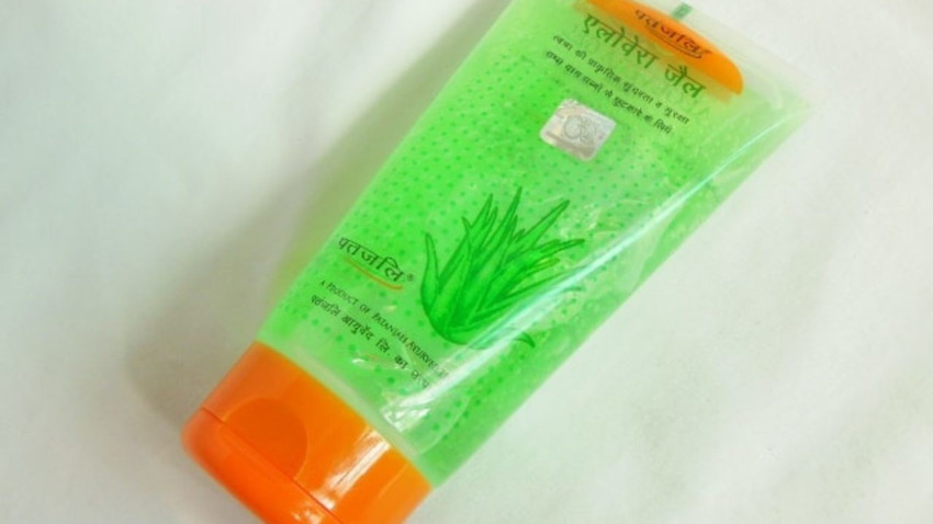 Patanjali aloe vera gel for hair straightening discount