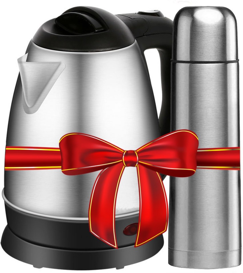 A1 SQUARE EXCLUSIVE COMBO PACK OF 1.8LITER ELECTRIC KETTLE AND THERMOS WITH  COVER HOT AND COLD ISOLTED THERMOS 1000ML Electric Kettle Price in India -  Buy A1 SQUARE EXCLUSIVE COMBO PACK OF