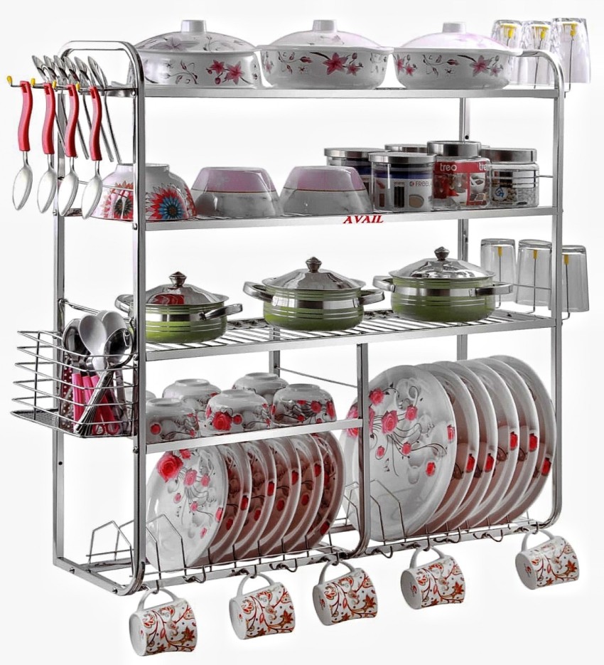 Kitchen plate best sale stand price