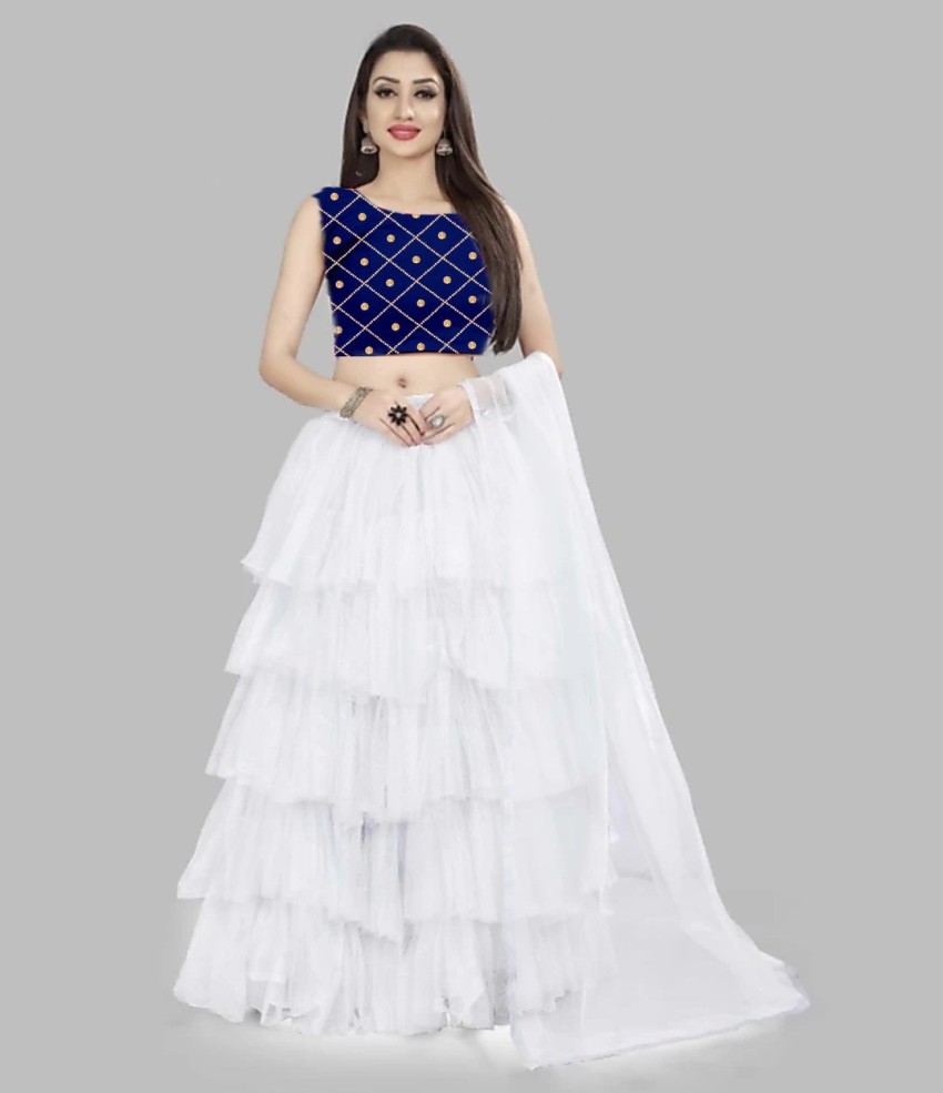 Flipkart crop top hot sale lehenga with price