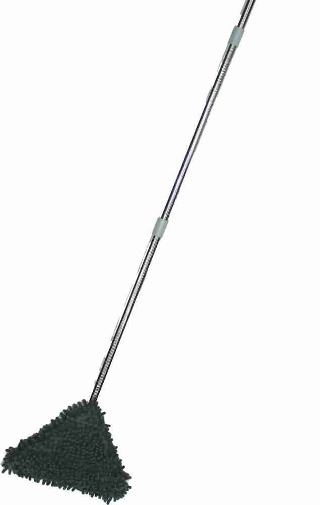 Baseboard Cleaning Mop Tool, 52 Long Handle 360 Degree Rotating Microfiber  Triangle Baseboard Cleaner Tool Duster for Cleaning Windows, Floors