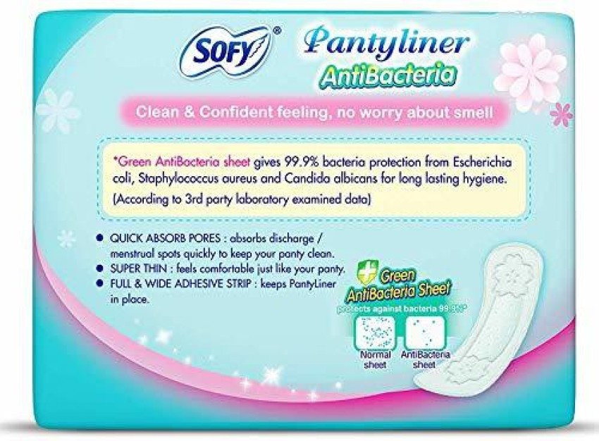 Sofy Daily Fresh Panty Liner - 40 Pieces : : Health