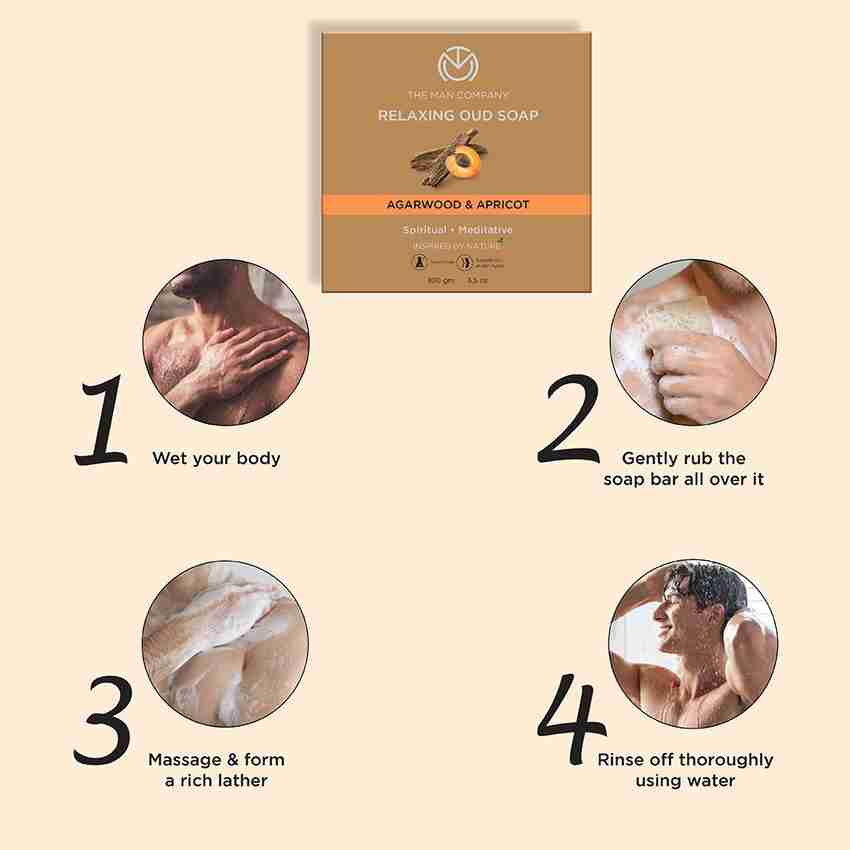 Oud wood soap on sale bar