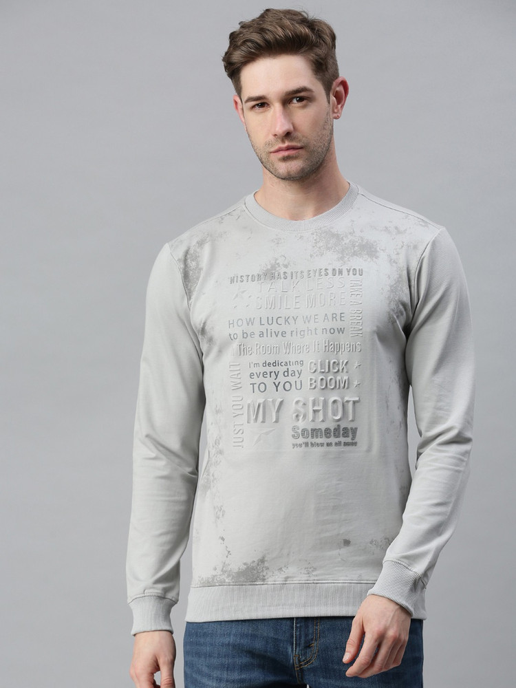 Showoff Full Sleeve Printed Men Sweatshirt - Buy Showoff Full