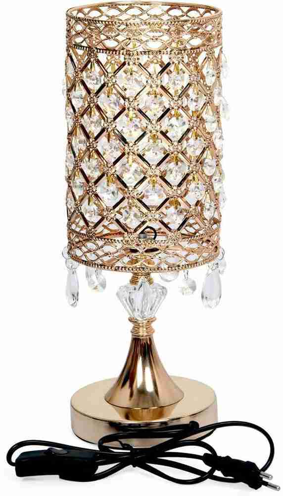 Crystal night table lamps sales
