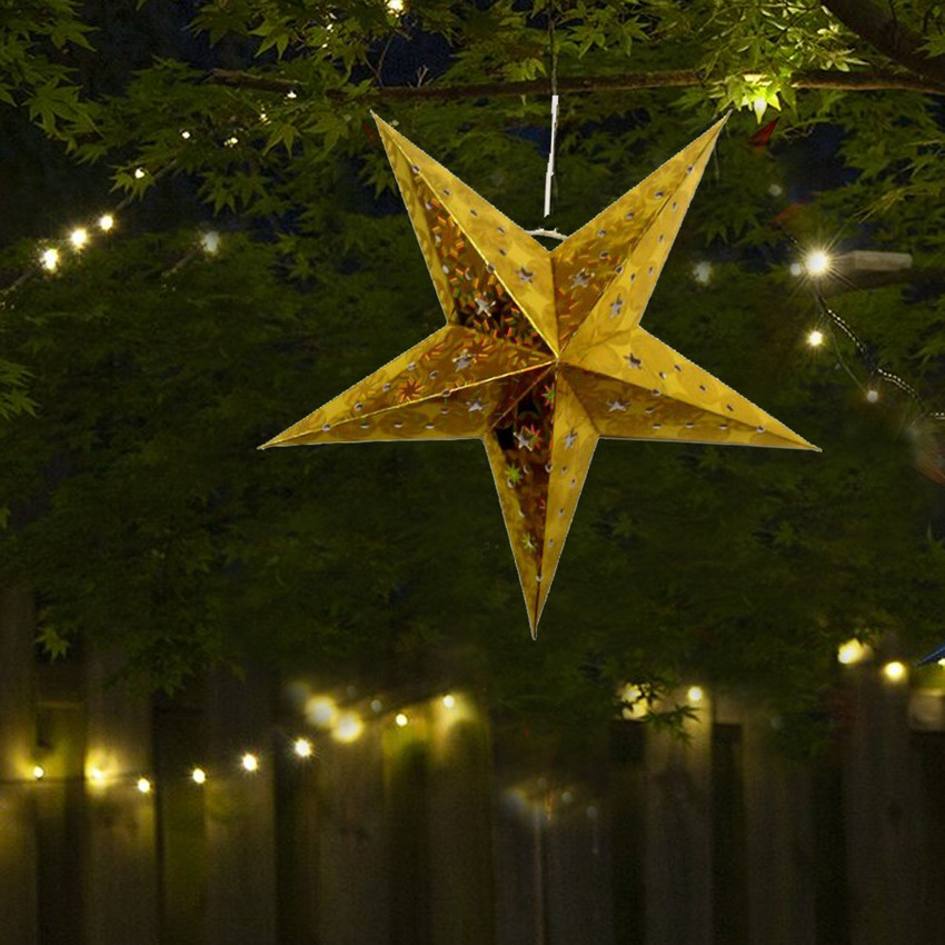 Outdoor shop hanging star
