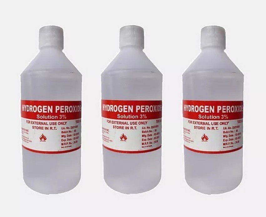 BME100 Medical Grade 3% Hydrogen Peroxide (Pack of 12*100ML)