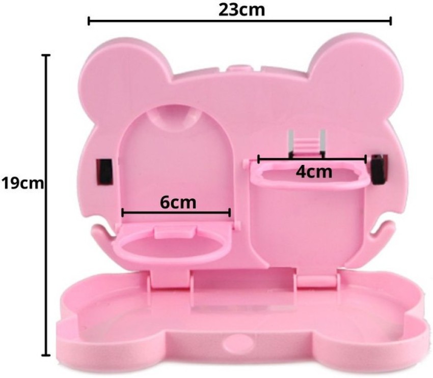 Oshotto Cartoon Style Foldable (PK-001) Drink Holder & Food Tray Storage  Orgnizer for TATA INDIGO MANZA -(Pink) Cup Holder Tray Table Price in India  - Buy Oshotto Cartoon Style Foldable (PK-001) Drink