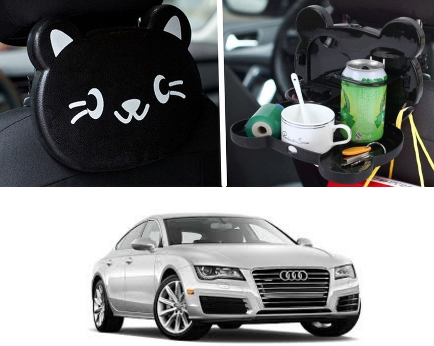 Oshotto Cartoon Style Foldable Drink Holder Food Tray Storage
