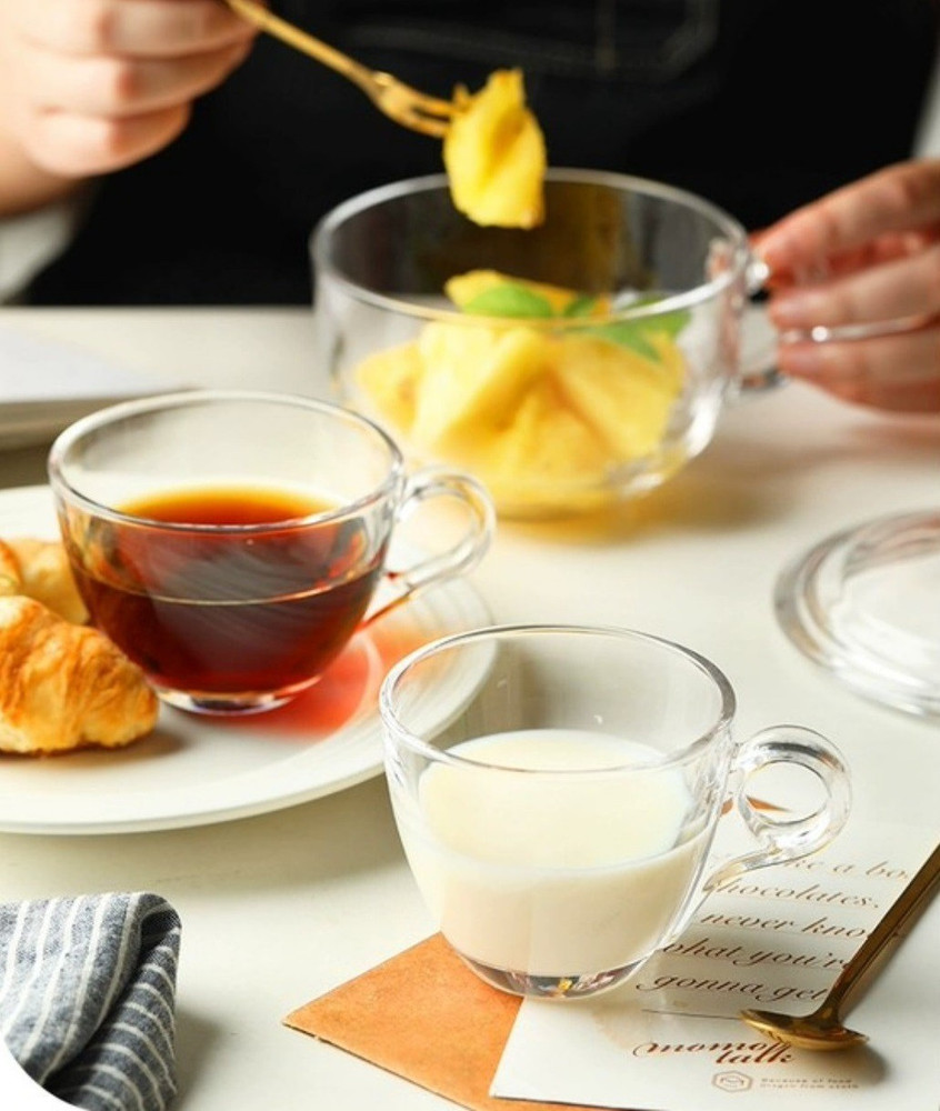 Glass mugs for hot drinks outlet