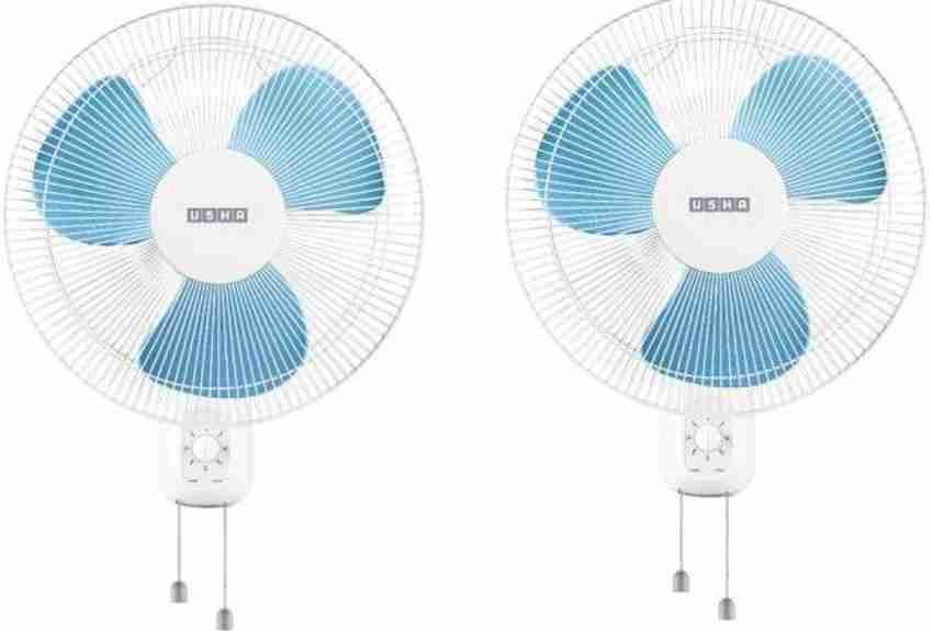 USHA TABLE FAN 16, MIST AIR DUOS, BLUE