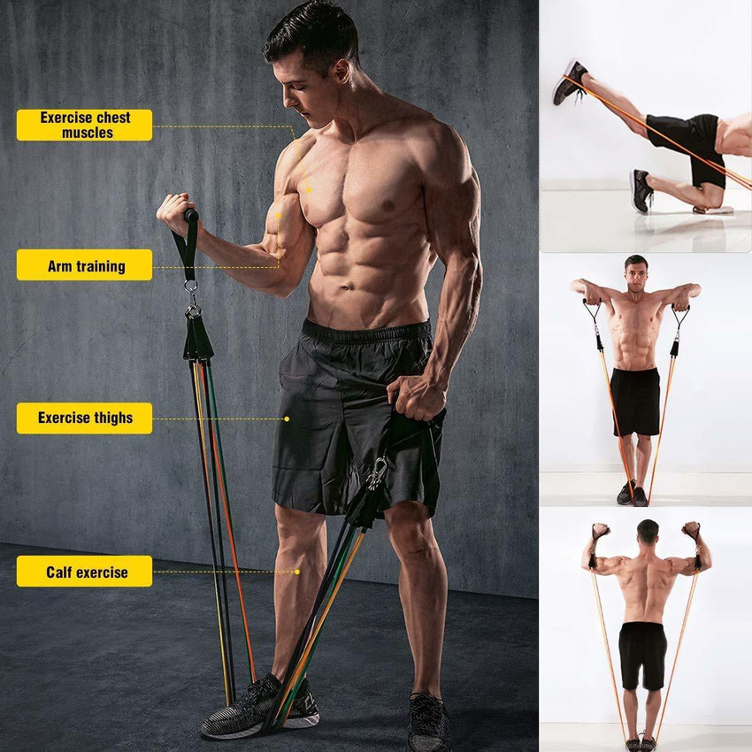 Resistance band workout 2025 flipkart