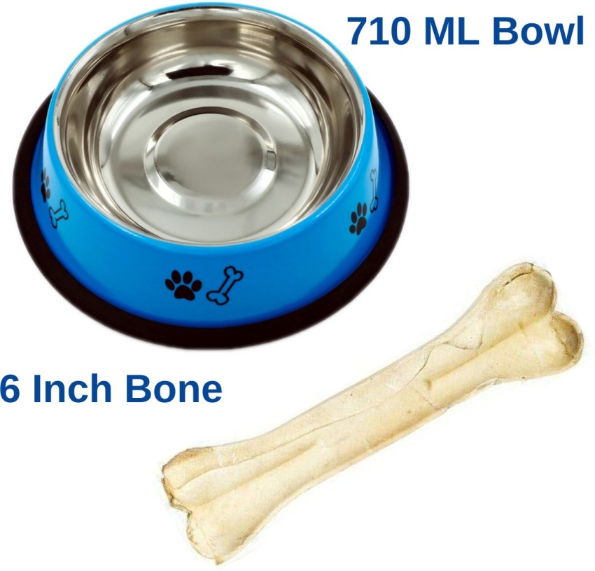 6 inch hot sale dog bowl