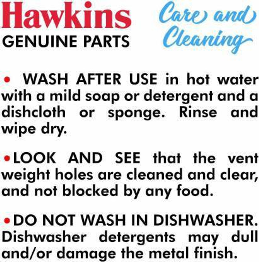 Hawkins pressure cooker vent weight shop