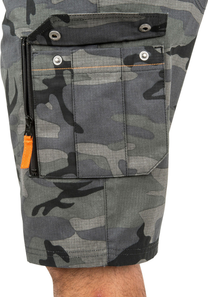 SOLOGNAC by Decathlon Printed Men Black Cargo Shorts Buy