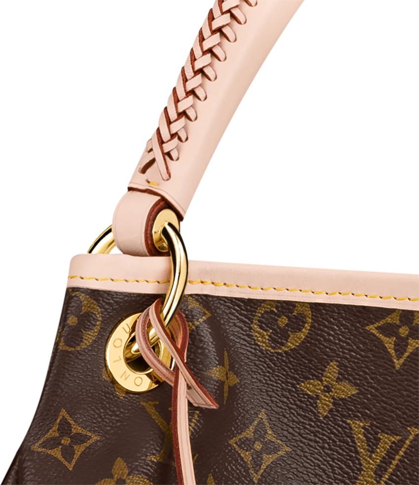 Louis Vuitton 2019 Brown Monogram Artsy MM Top Handle Shoulder Handbag