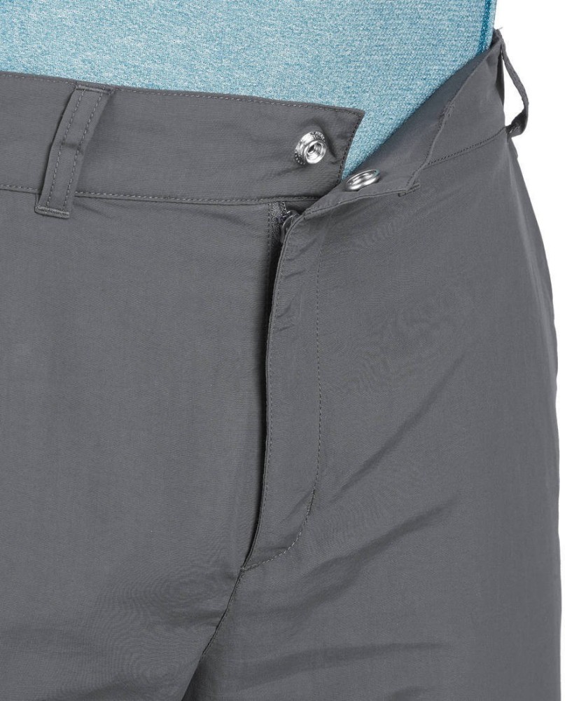Buy By Decathlon Women Black Regular Fit Solid Hiking Trousers online   Looksgudin