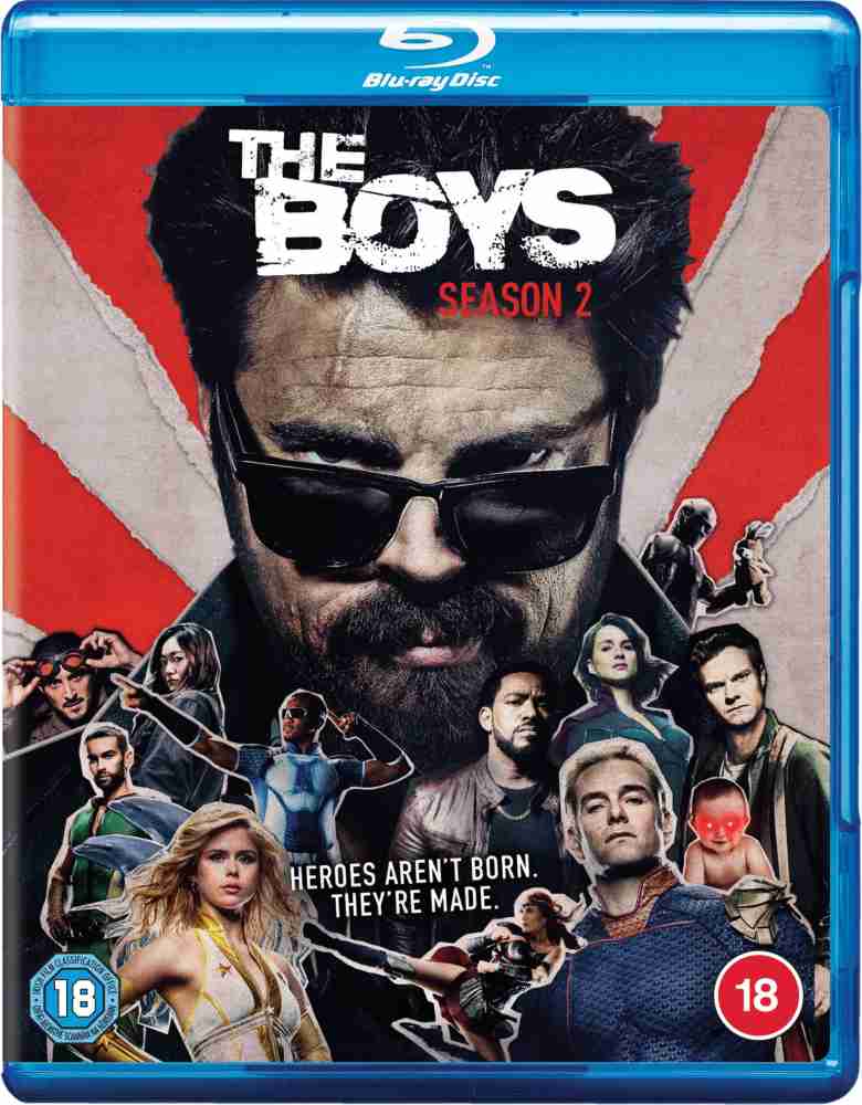 The Boys The Complete Season 2 3 Disc Region Free UK Import