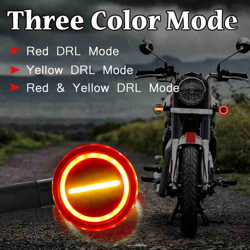 Otoroys Front Rear Side LED Indicator Light for Royal Enfield Classic Classic 350 Classic 500 Classic Chrome Electra 350 Electra Twin Twin spark Price in India Buy Otoroys Front Rear Side