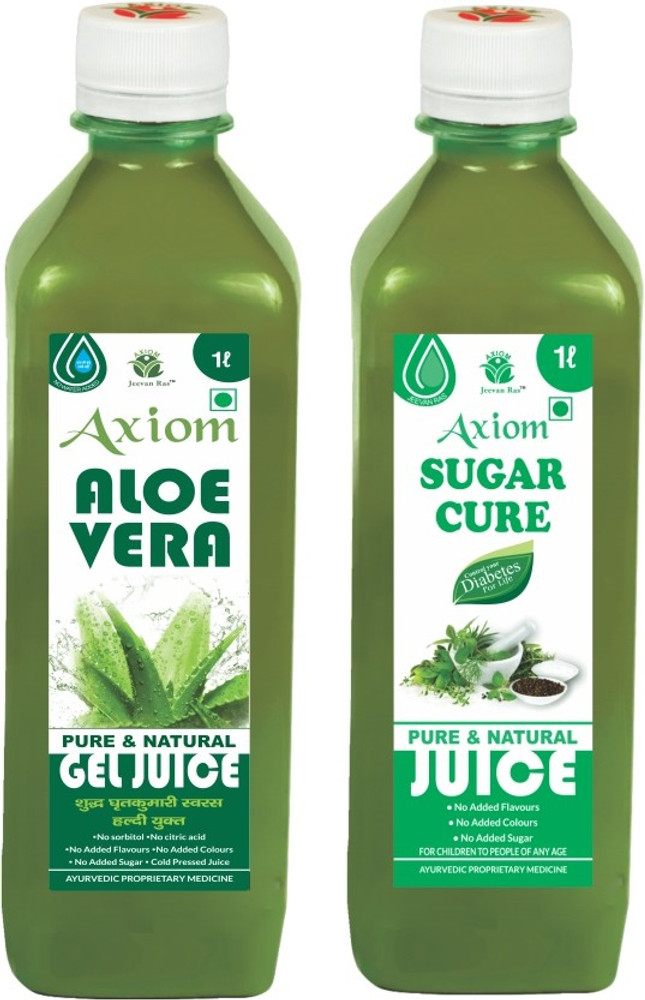 AXIOM BP go Pack of Sugar Cure 1 ltr Aloevera Juice 1 ltr Price in India Buy AXIOM BP go Pack of Sugar Cure 1 ltr Aloevera Juice 1 ltr online at Flipkart