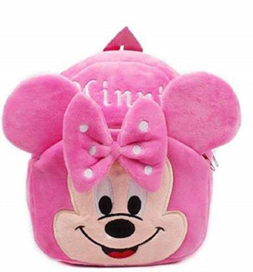 Mom's Gadget Cute Minnie Pink Bags For Kids,Bags For Girls/Boys 3 to 5  Years Kids (Pink 10 L) 10 L Backpack Pink - Price in India