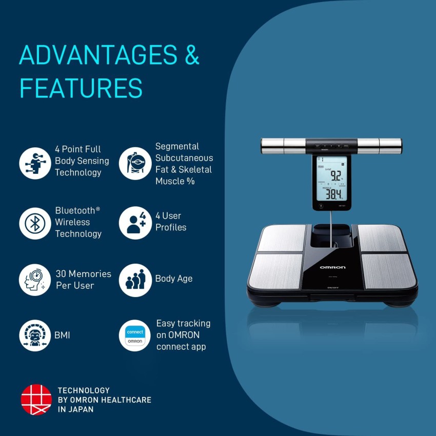 OMRON HBF-702T Body Fat Analyzer - OMRON : Flipkart.com