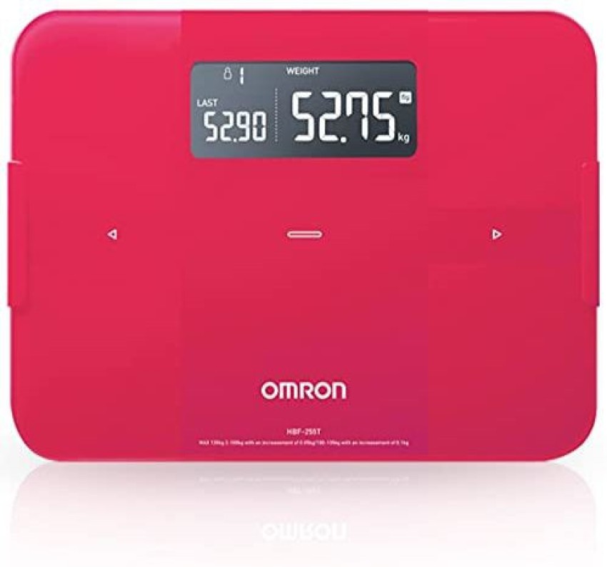 Omron HBF 702T Digital Body Composition Monitor, Silver