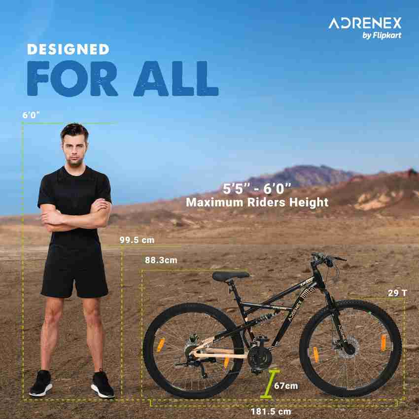 Adrenex by Flipkart Xplore XP 1000 29 T Mountain Cycle