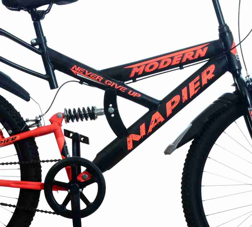 MODERN NAPPIER 26T Bike Bicycle In Built Carrier Matte Black