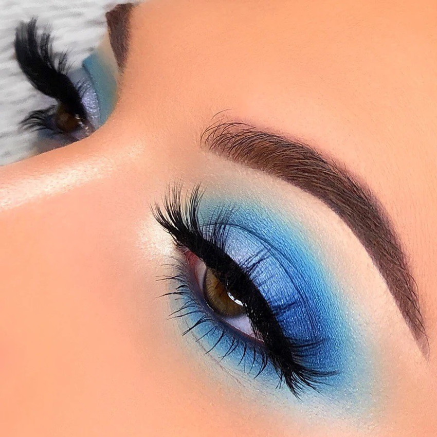 Blue eyeshadow sales