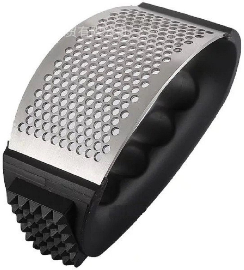 Black Stainless Steel Garlic Press Crusher, For Home And Kitchen at Rs  50/piece in Mumbai