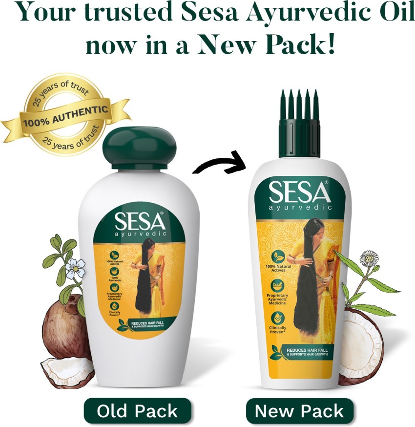 Buy Sesa Ayurvedic Hair Oil 100 ml Online at Best Prices in India  JioMart