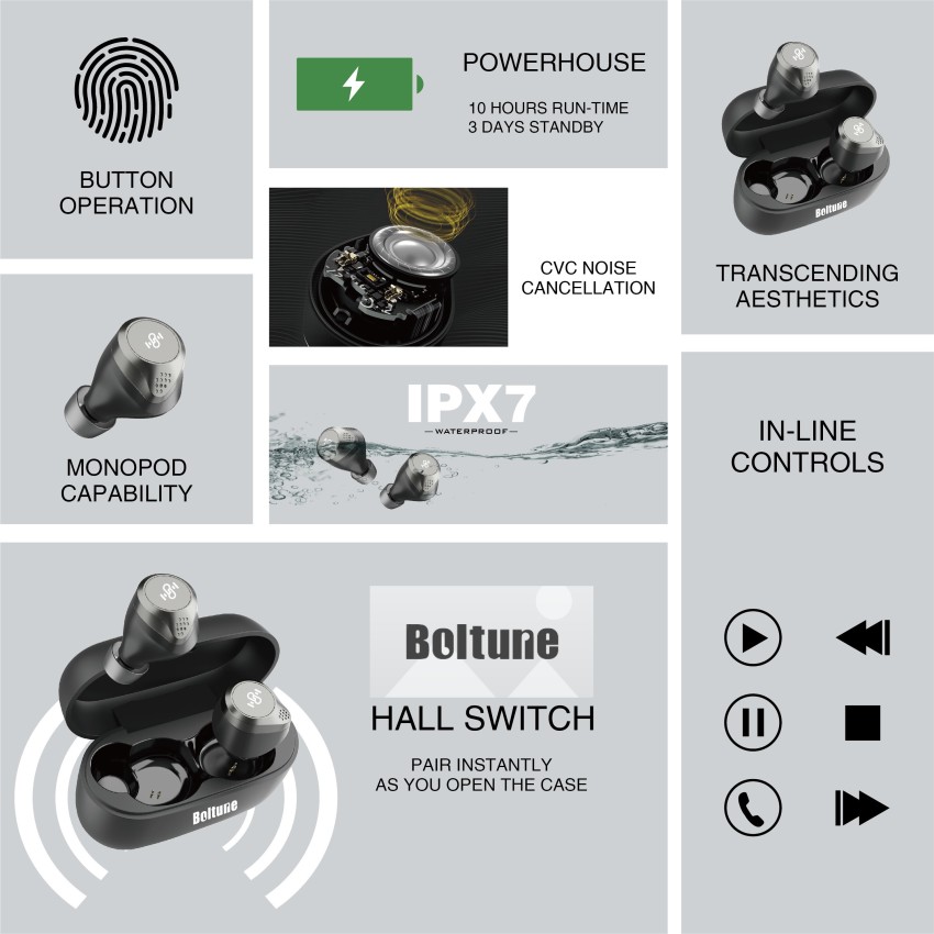 Earbuds boltune online