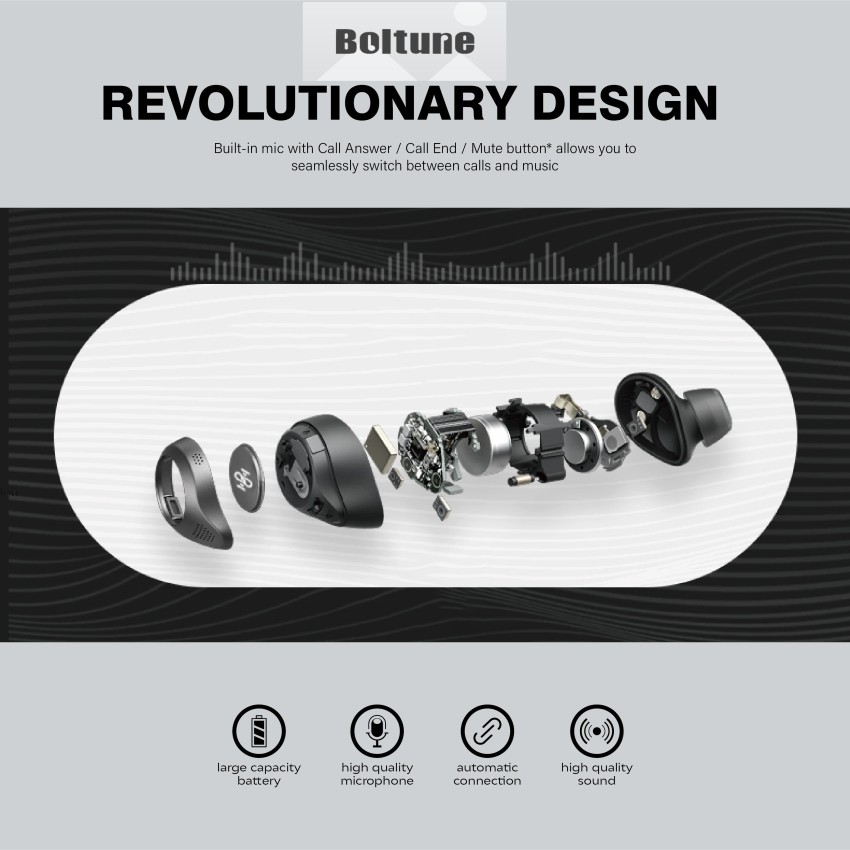 Boltune tws online earbuds