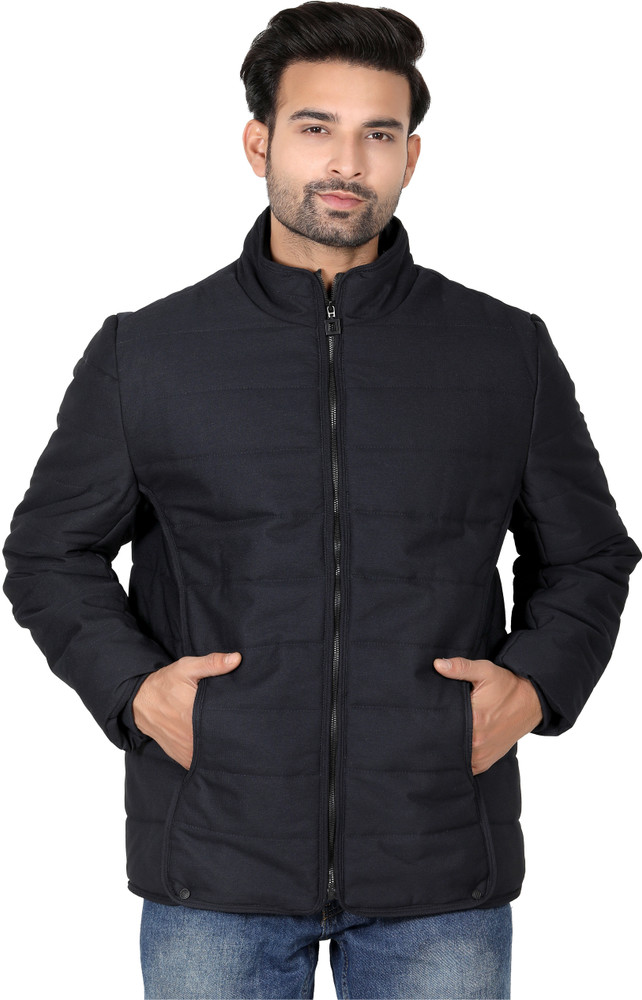 SKENJEL Full Sleeve Solid Men Jacket - Buy SKENJEL Full Sleeve 