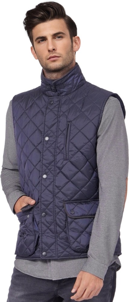 JACK & JONES Sleeveless Solid Men Jacket - Buy JACK & JONES 