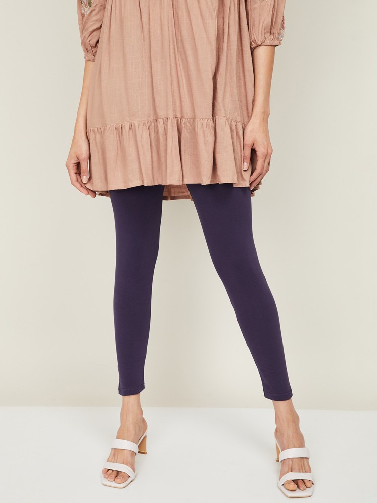 Melange ankle length leggings online hotsell