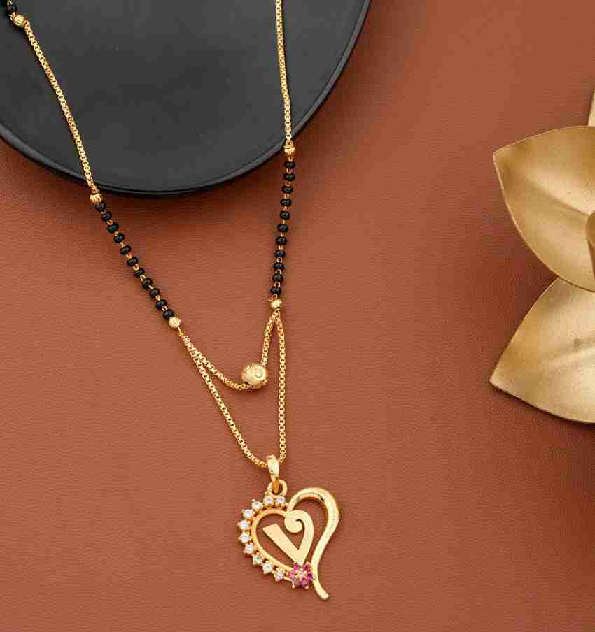 Vicky name mangalsutra hot sale