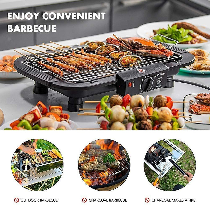 Electric barbeque cheap grill and tandoor