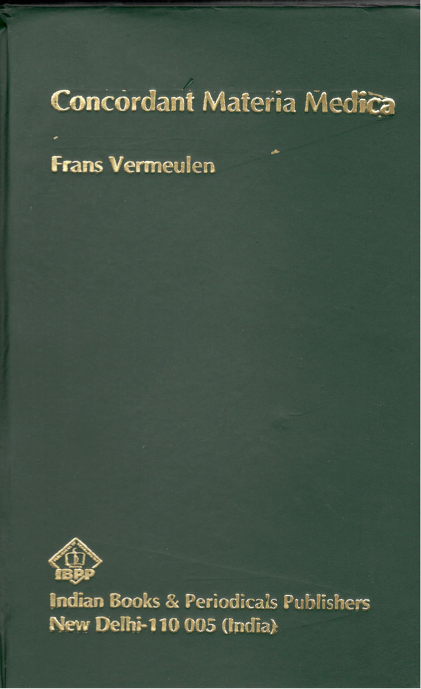 Concordant Materia Medica: Buy Concordant Materia Medica by Frans Vermeulen  at Low Price in India | Flipkart.com