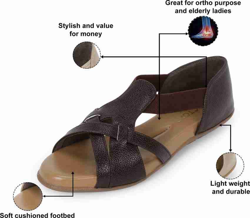 Velcro sandals sales for elderly ladies