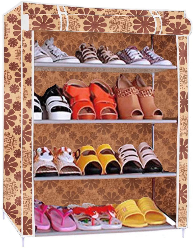ashin 4 shelvers being Plastic Collapsible Shoe Stand Price in